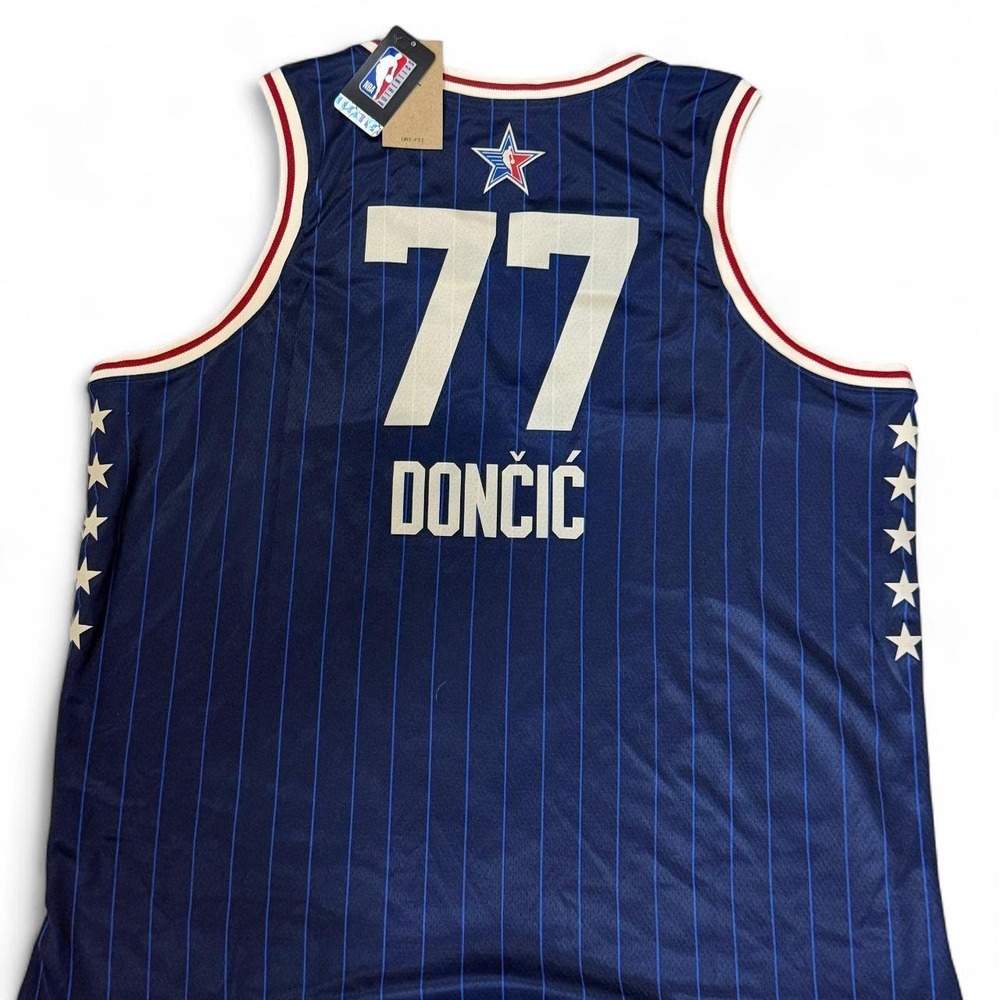 Jordan Luka Doncic NBA All-Star Jersey Mens 3XL 60 Navy Blue NWT FQ7747-424